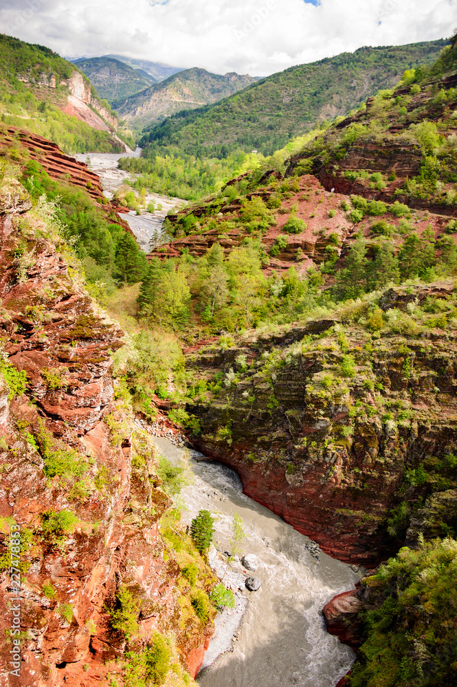 Stream in Gorges de Daluis (or 