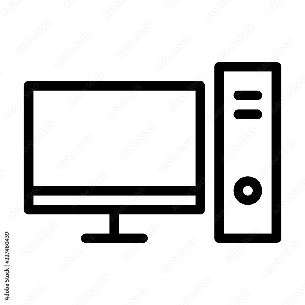 Workstation Work Office Business Productivity Job Employment vector icon Workstation Work Office Business Productivity Job Employment vector icon