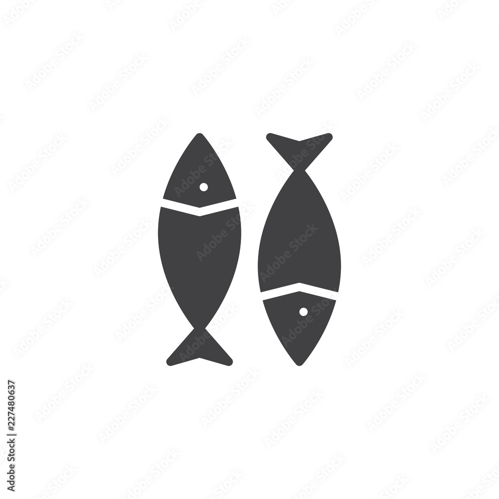 Dried fish vector icon. filled flat sign for mobile concept and web design. Fish snack simple solid icon. Symbol, logo illustration. Pixel perfect vector graphics Dried fish vector icon. filled flat sign for mobile concept and web design. Fish snack simple solid icon. Symbol, logo illustration. Pixel perfect vector graphics