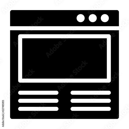 Webdesign Website Computer Service IT Programming Hardware Webdesign vector icon