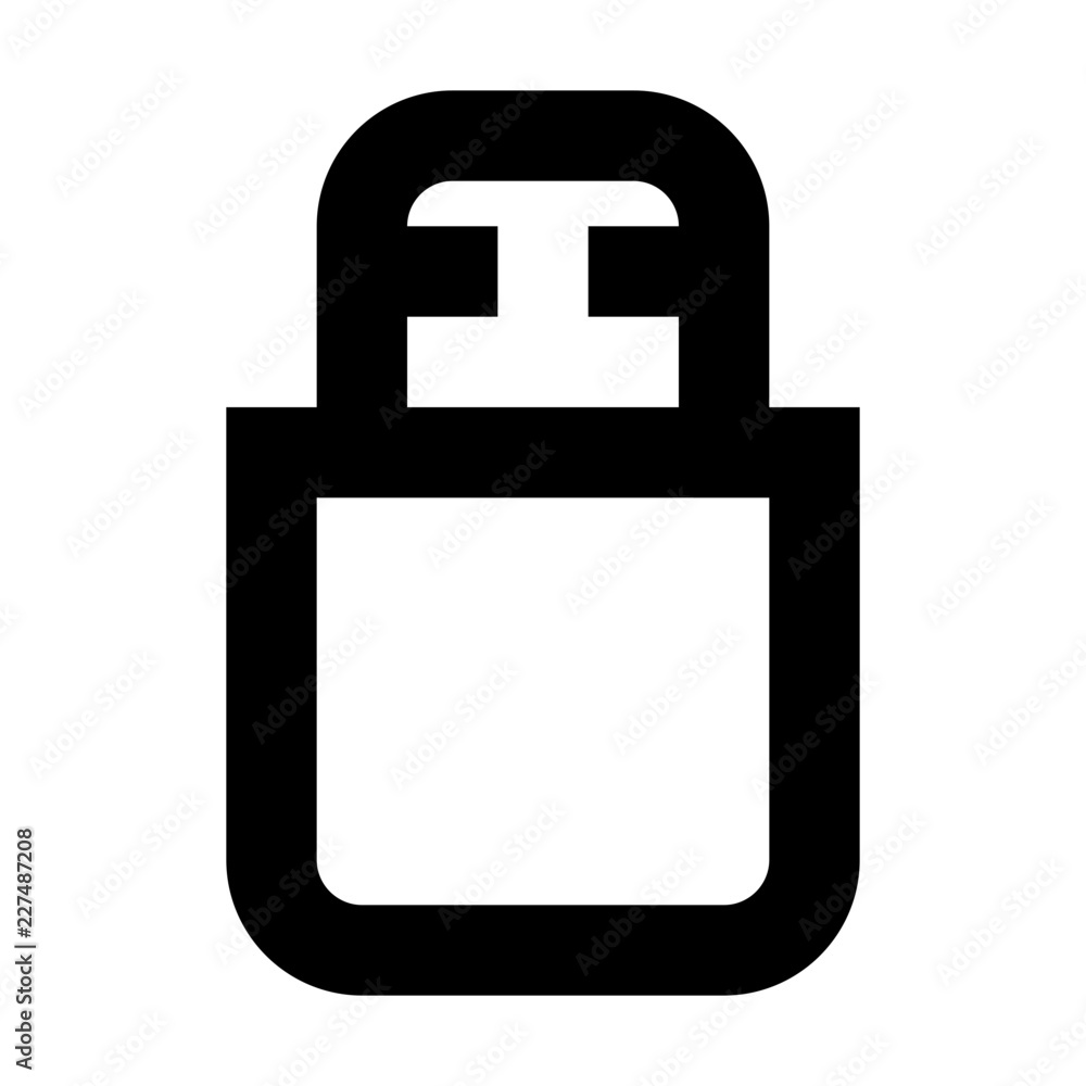 Usb Flash Drive Media Multimedia Electronics Hardware vector icon Usb Flash Drive Media Multimedia Electronics Hardware vector icon