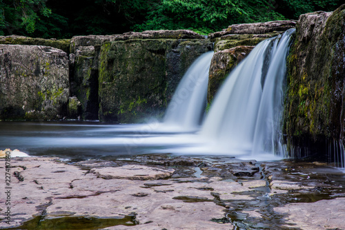Upper falls at Aysgarth.