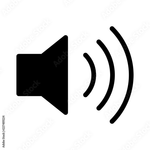 Volume UP Application Web Interface Software vector icon