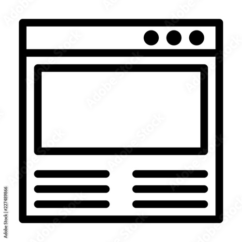 Webdesign Website Computer Service IT Programming Hardware Webdesign vector icon