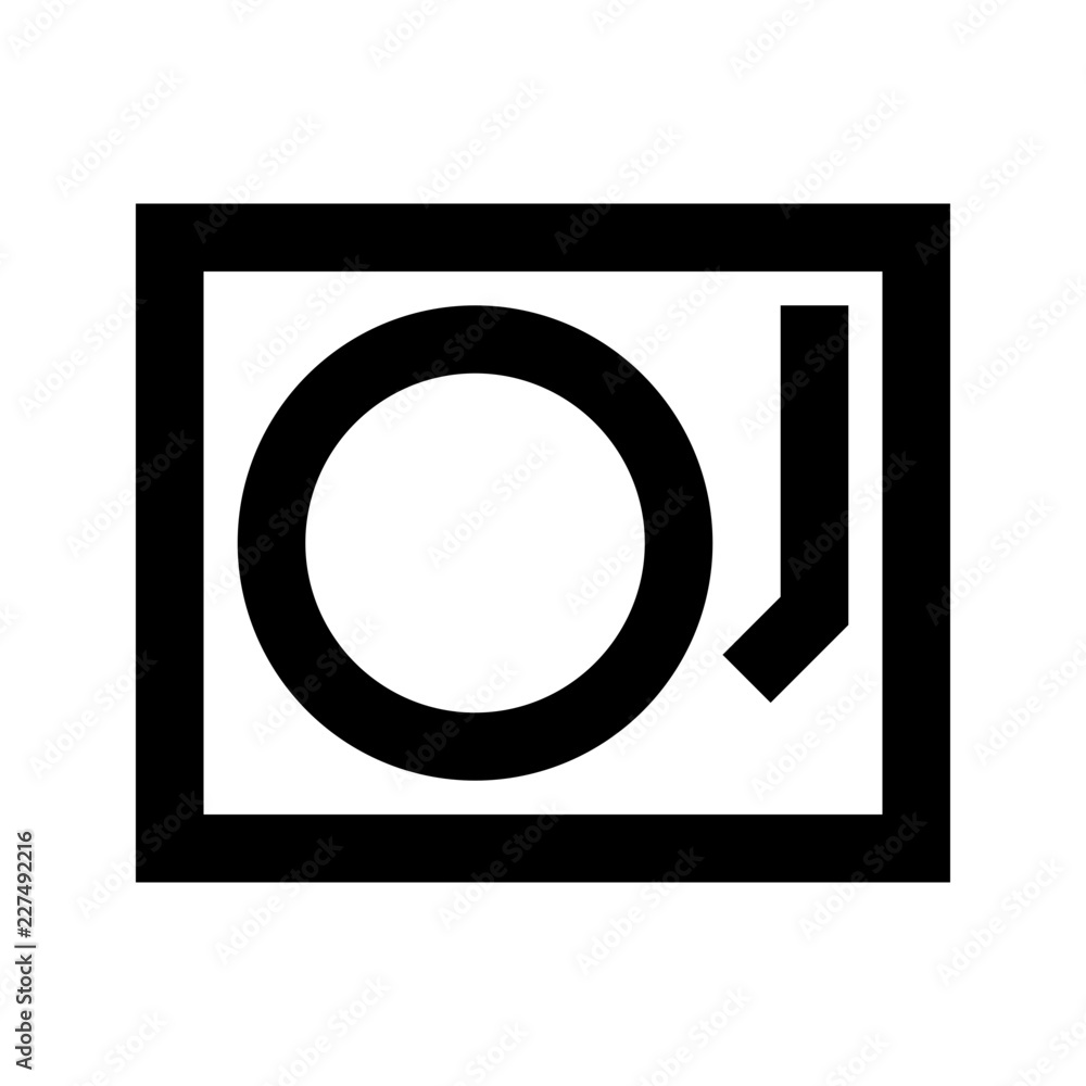 Turntable Music DJ Gui Web vector icon Turntable Music DJ Gui Web vector icon