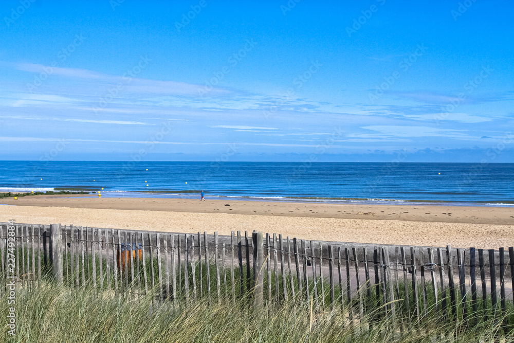 beach of Cabourg (France)