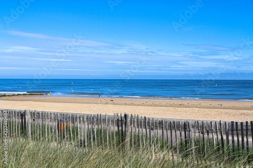 beach of Cabourg  France 