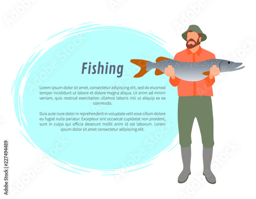 Fisherman Lucky Catch Model Form Promo Poster