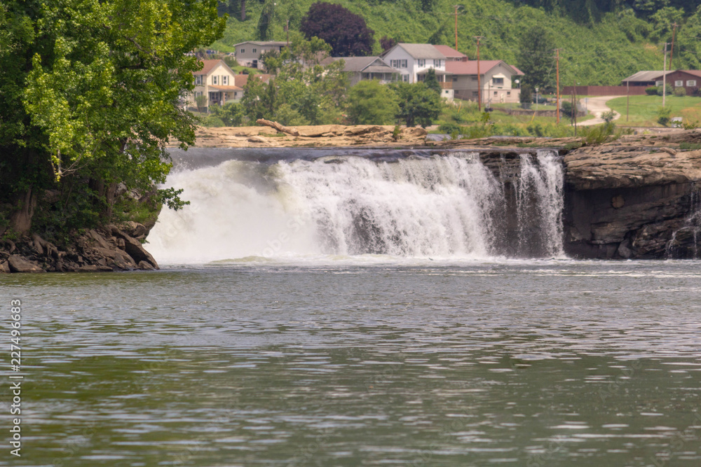 Kanawha Falls in West Virginia