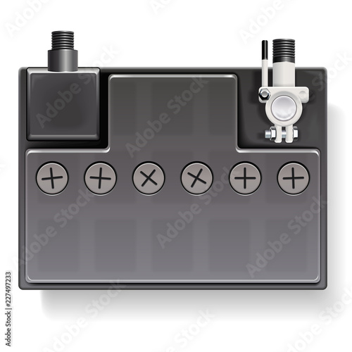 Vector Car Battery Icon