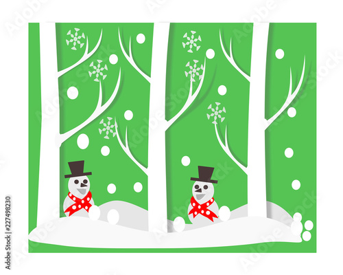 christmas  tree, vector  background  merry