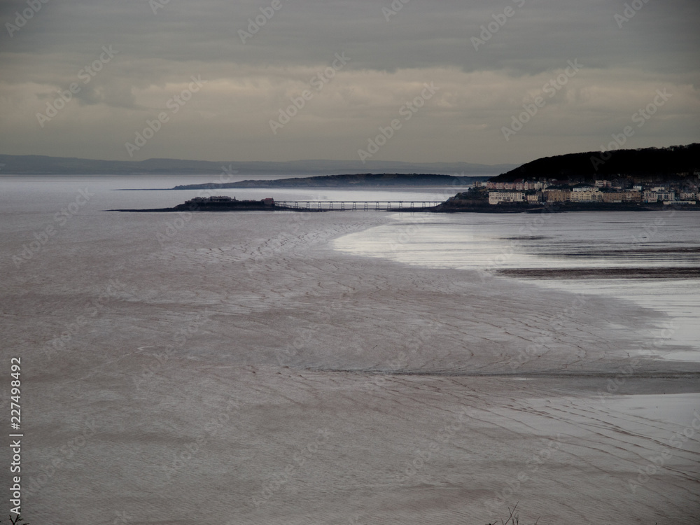 Weston-Super-Mare from Brean Down Weston-Super-Mare from Brean Down