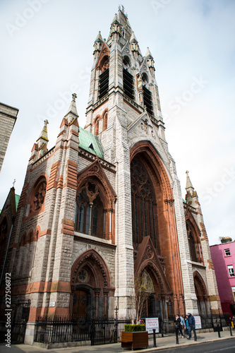 Photography Old Church in Dublin 03