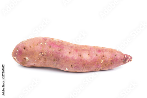 yam isolated on a white background.