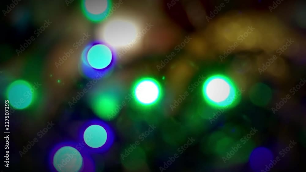 Fondo desenfocado de luces de navidad Fondo desenfocado de luces de navidad