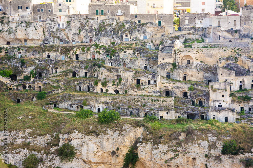 Watching the Sassi di Matera from the opposite hill