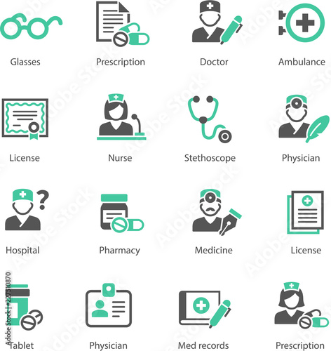 Medicine and Health symbols