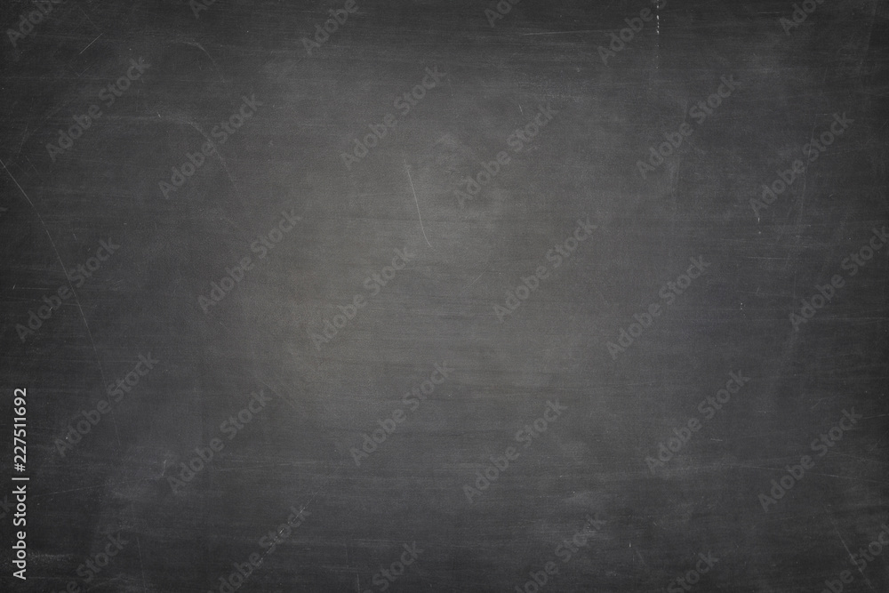 Blank black blackboard Blank black blackboard