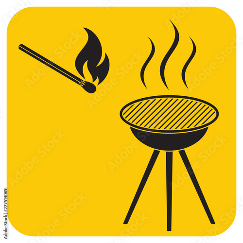 The barbecue icon