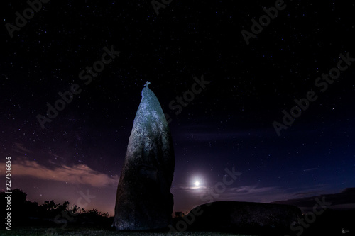 Fotografie menhir en bretagne