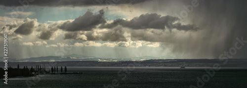Unwetter am Bodensee
