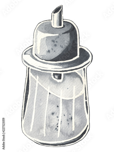 Foto Hand drawn watercolor illustration