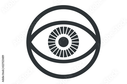 Eye Of Providence icon or sign, vector illustration