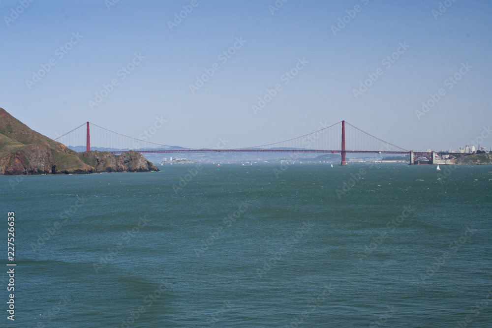 Fototapeta premium Golden Gate Bridge from Point Bonita
