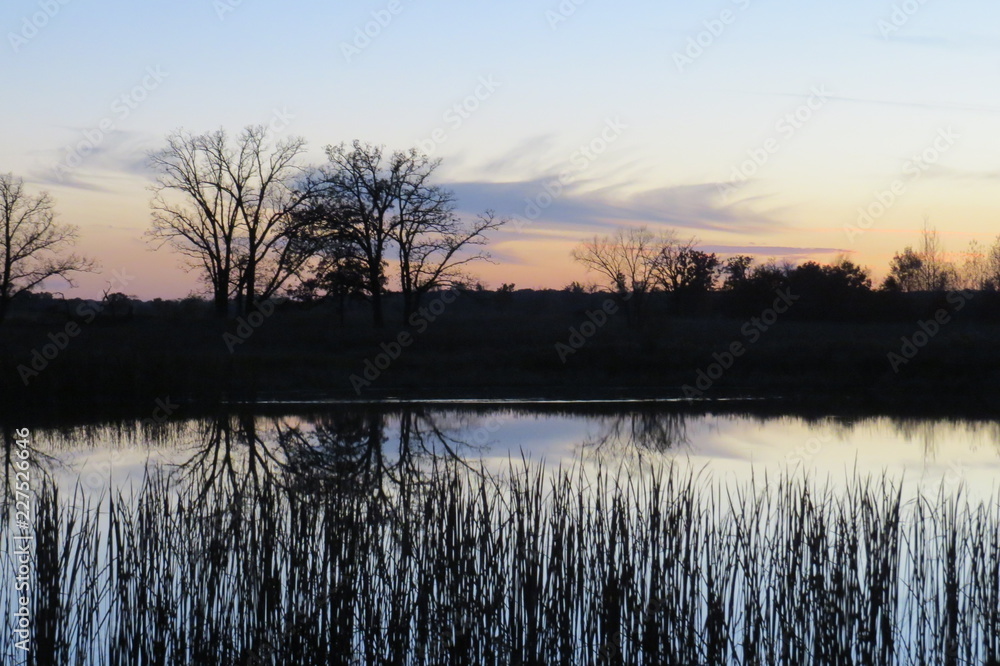 Sunsetting on the Pond Sunsetting on the Pond