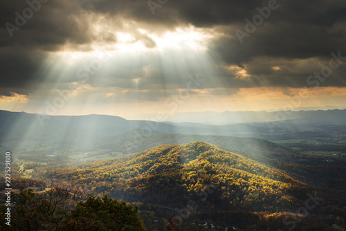 Фотография Scenic view, Shenandoah National Park, Virginia, USA