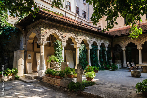 Monaster Stavropoleos in Bucharest (Romania) 
