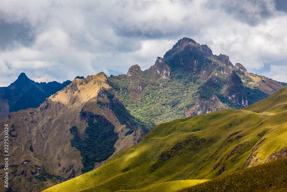 Fototapeta premium Andean landscape Mojanda