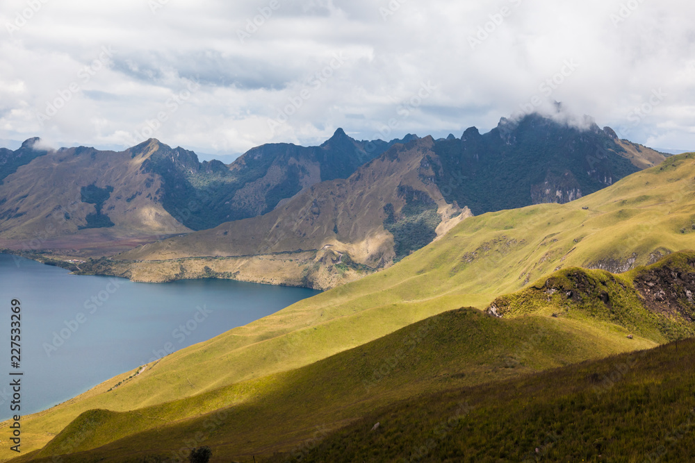 Andean landscape   Mojanda