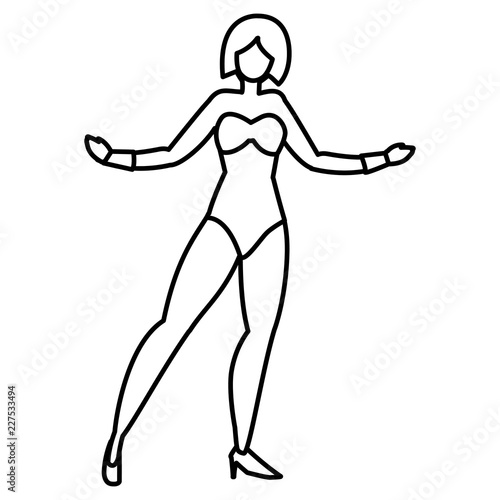 dancing girl design