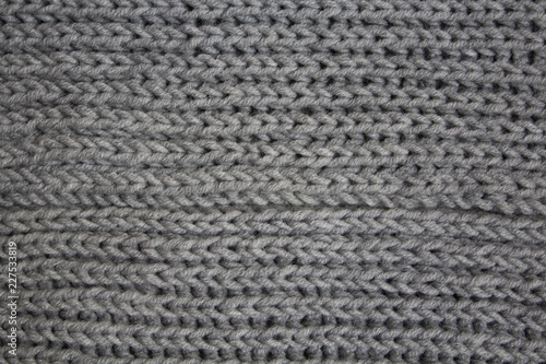 Texture of knitted woolen handmade for an abstract background