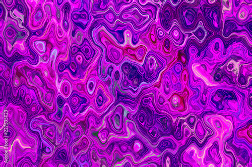 Purple abstract chaos liquid spotted pattern. Comic background. photo