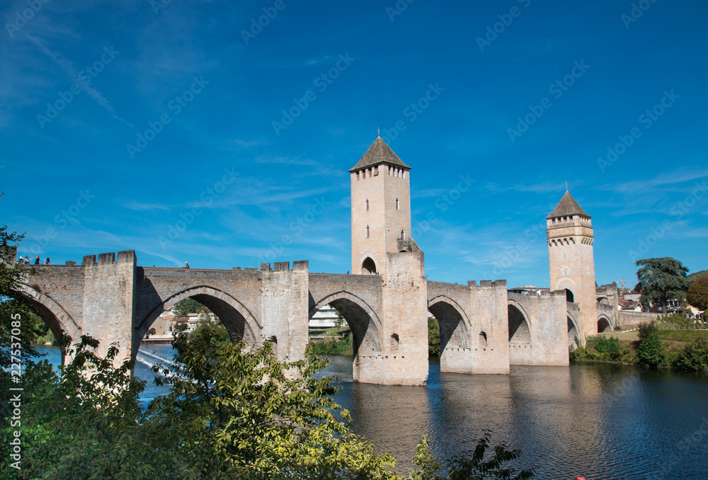 Le pont Valentré à Cahors, Lot
