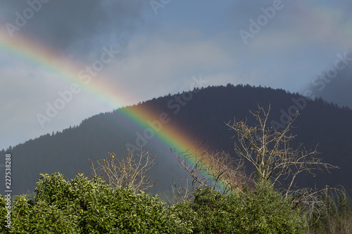 rainbow & rainclouds