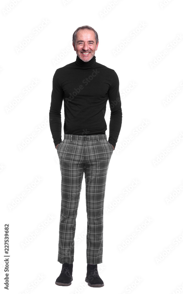 Fototapeta premium Full body caucasian man