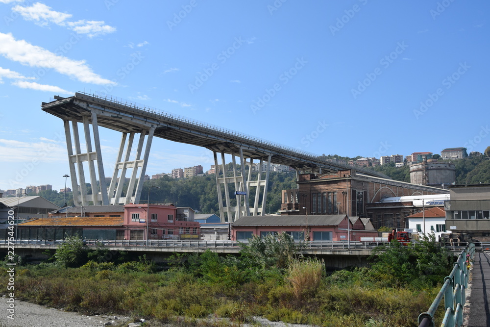 Obraz premium Viadotto Polcevera