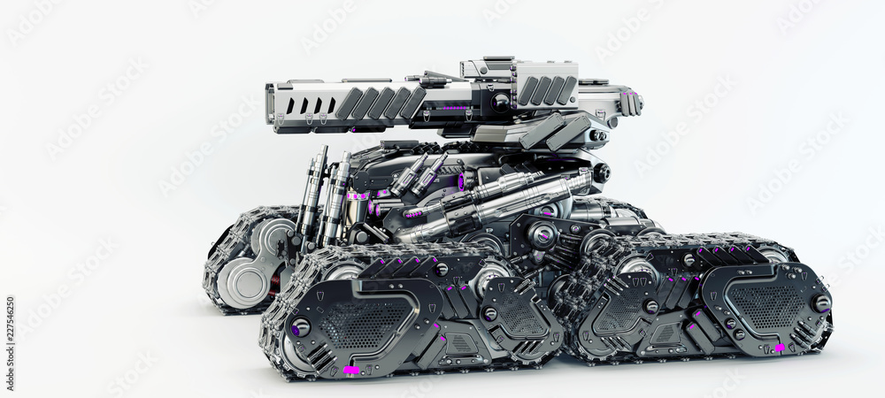 Sci-fi vehicle, 3d illustration Sci-fi vehicle, 3d illustration