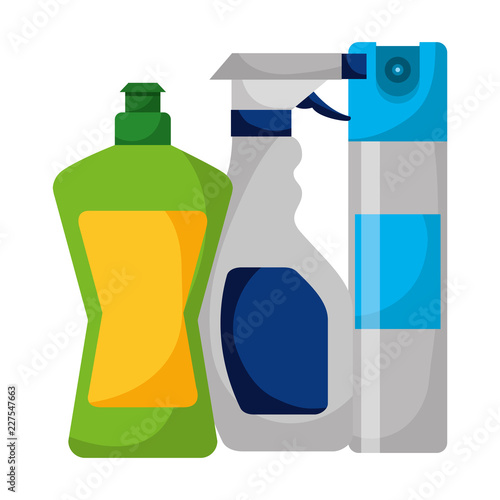 cleaning products and supplies