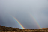 A rainbow in the Scottish Highlands