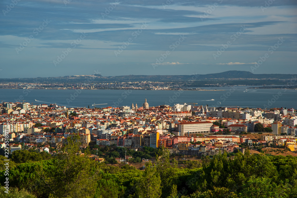 View of Lisbon from Monsanto Viewpoint