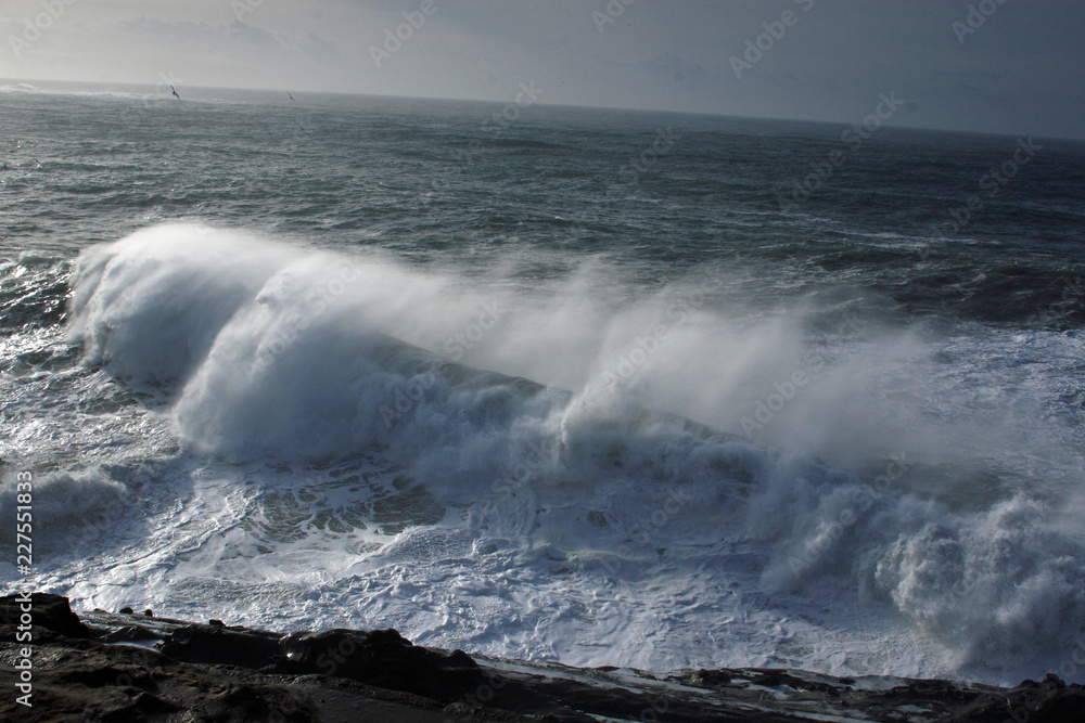 Fototapeta premium windy waves