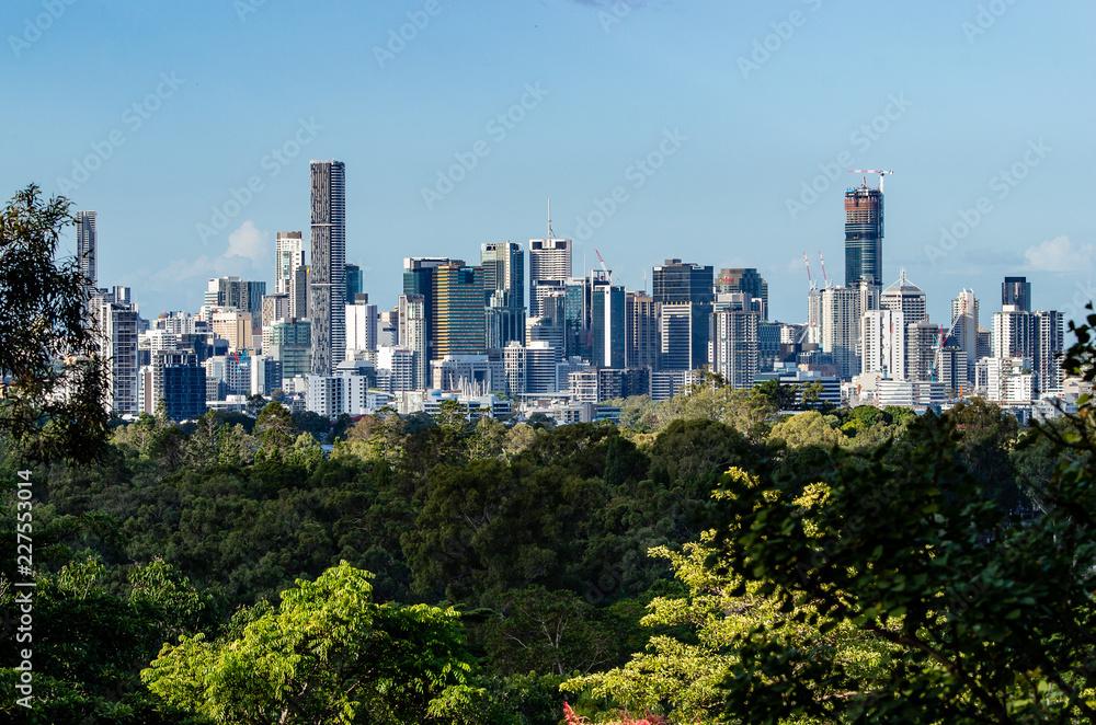 Fototapeta premium view of city