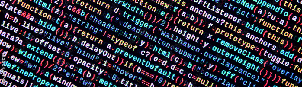 Javascript functions, variables, objects. Monitor closeup of function ...