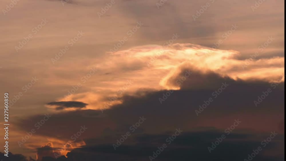 Colourful twilight sky with clouds at sunrise. Colourful twilight sky with clouds at sunrise.