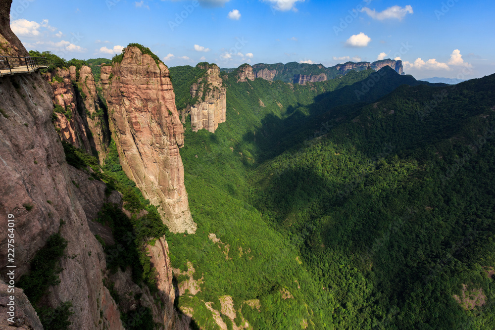 Shenxianju Scenic Area - Xianju County, Taizhou, Zhejiang Province China. Known as the 