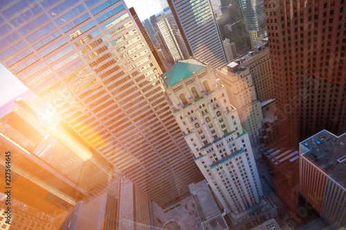 Photography Toronto financial district skyline